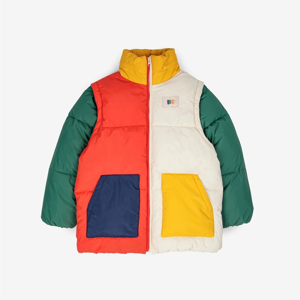 multicolor anorak